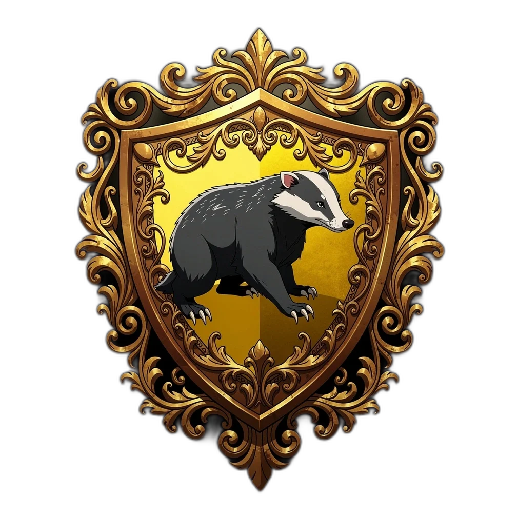 Hufflepuff crest