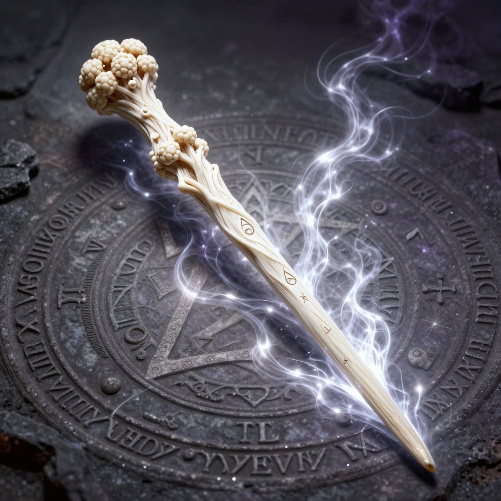 Elder & Thestral Tail Hair wand